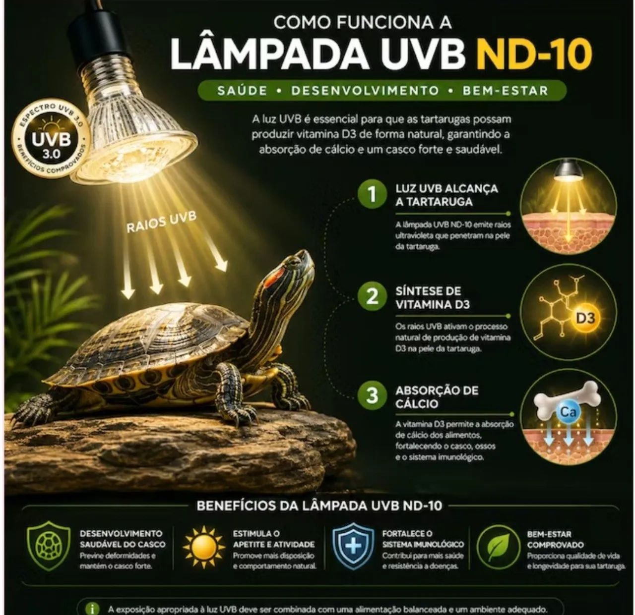 Lâmpada ubv nd-10  - Foto 2