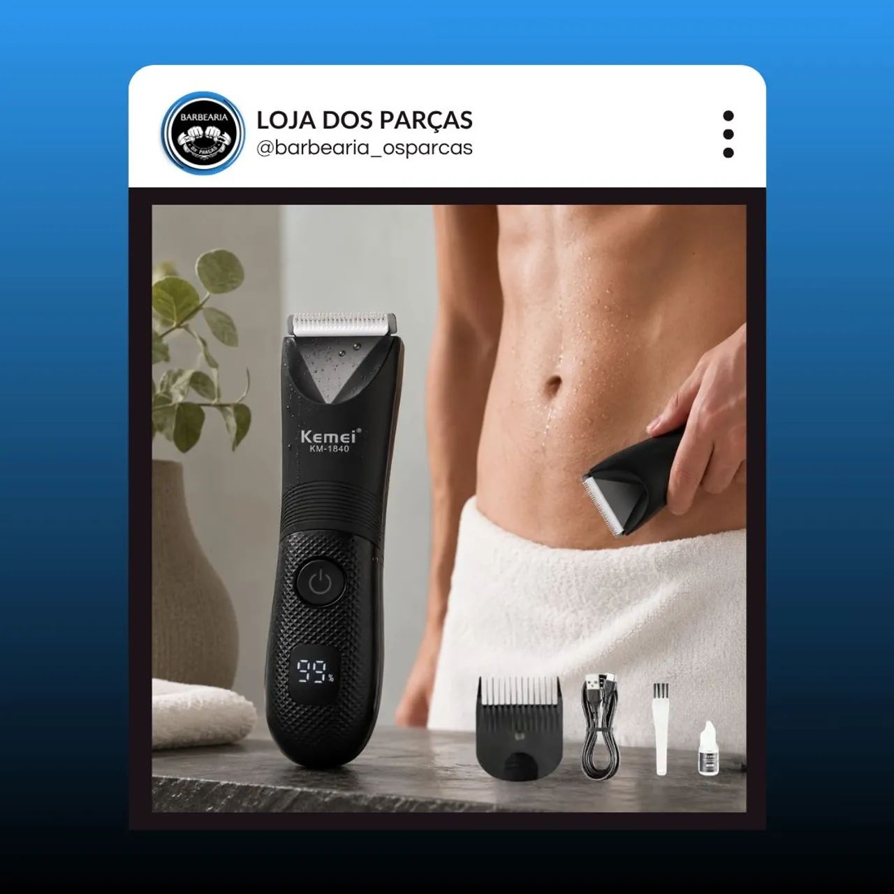 Máquina (depilação íntima e corporal) - Foto 2