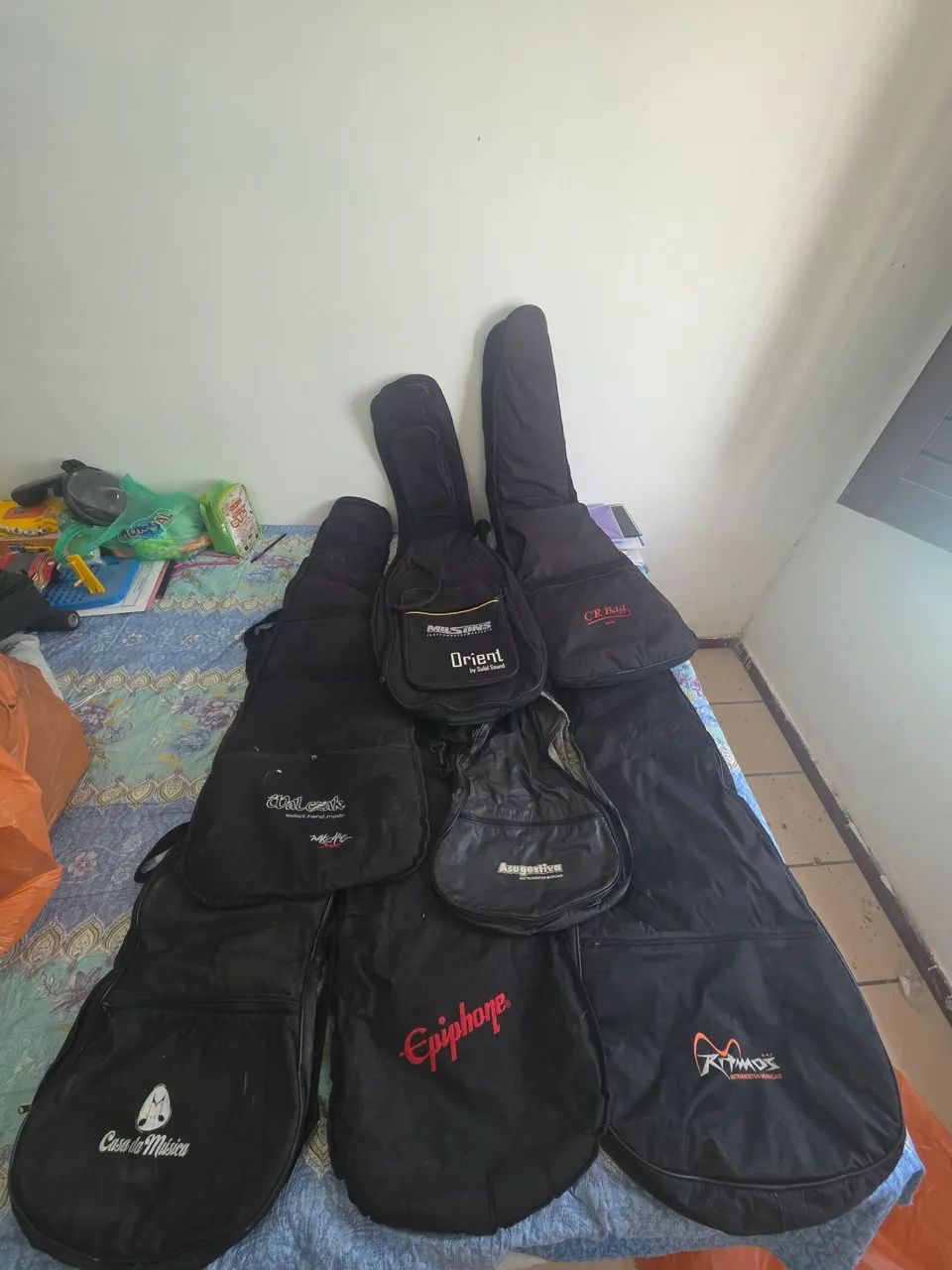 Bags, capas para contra baixo elétrico. 