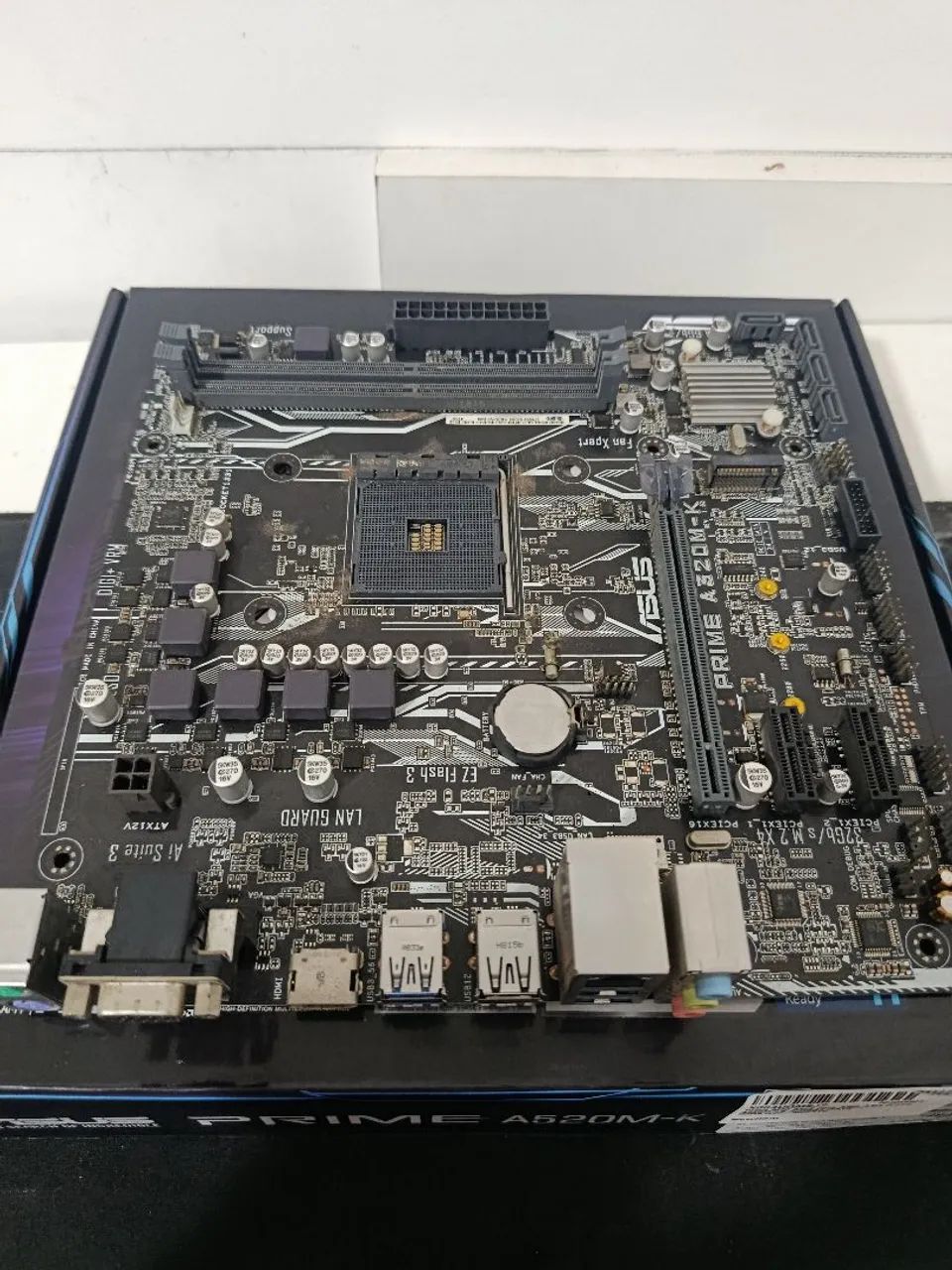Placa Mãe A320 M Asus (avaria) - Foto 3
