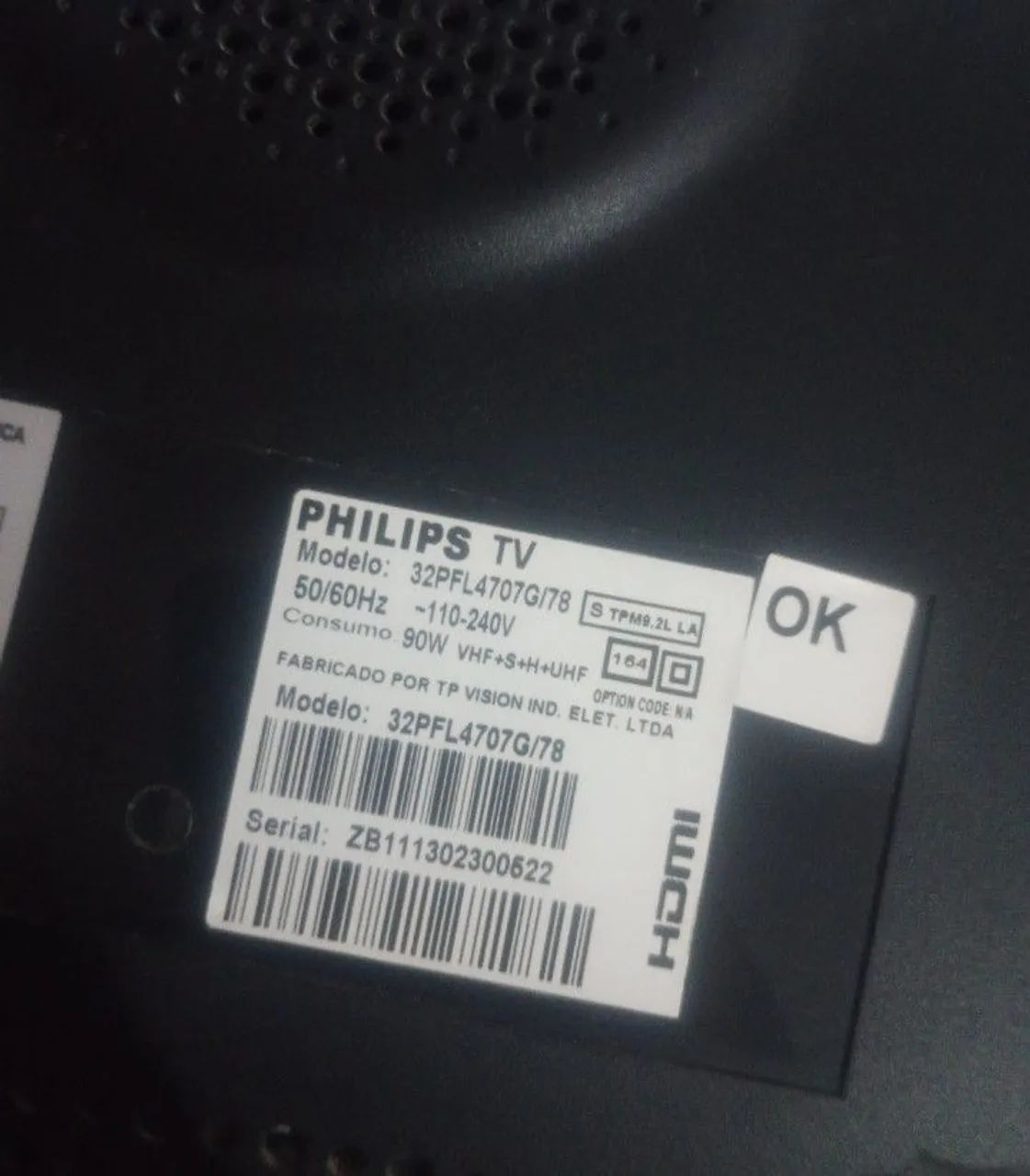 Vendo tv Marca Philips 32 polegadas - Foto 2