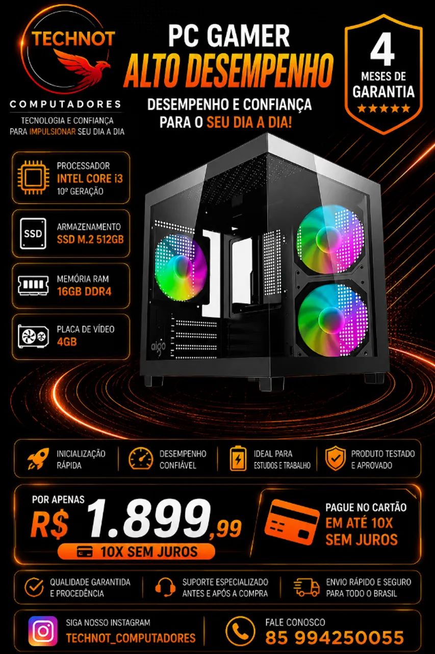 cpu i3 10 geracao