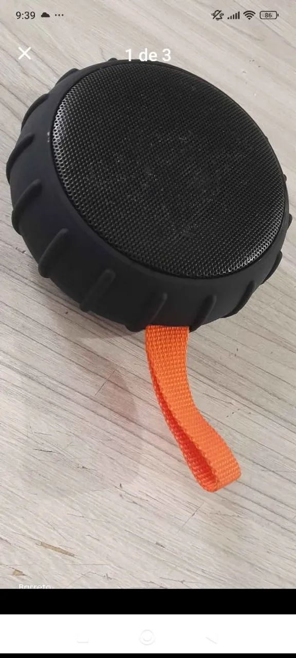 Caixa Bluetooth e usb