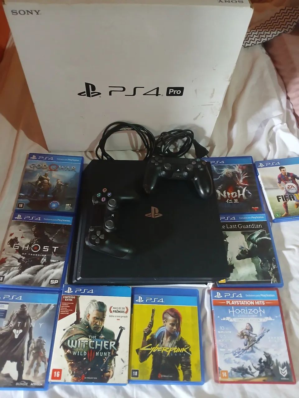 PS4 PRO 1TB+JOGOS