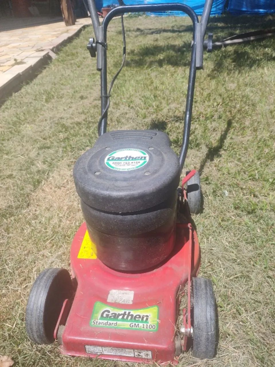 Cortador de grama Elétrico Garthen 1.100 W GM-1100 (127v) - Foto 2