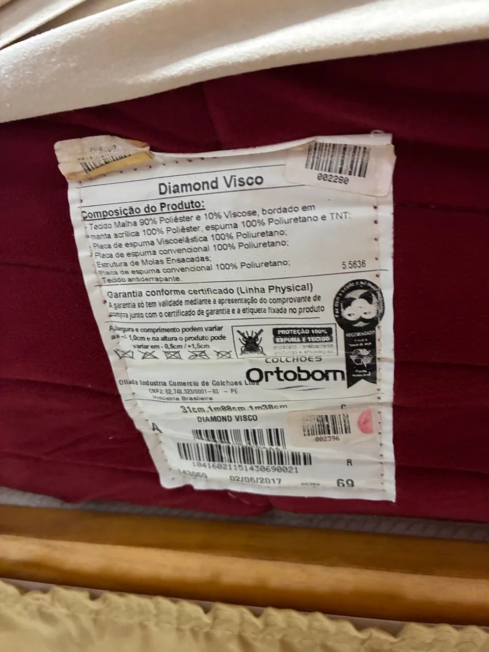 Vendo colchão cama casal padrão  - Foto 5