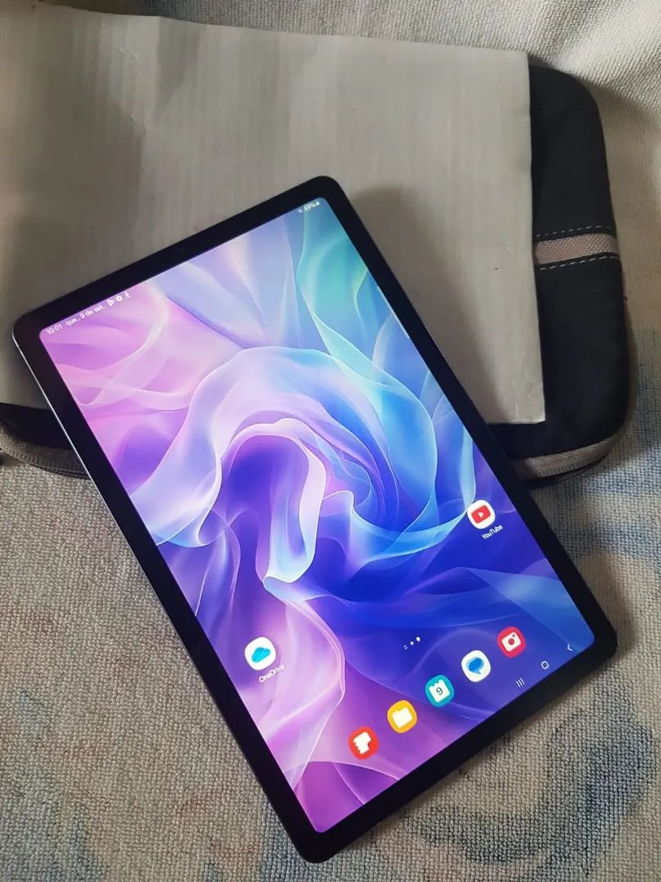Tablet Samsung S6 lite grande + cabo