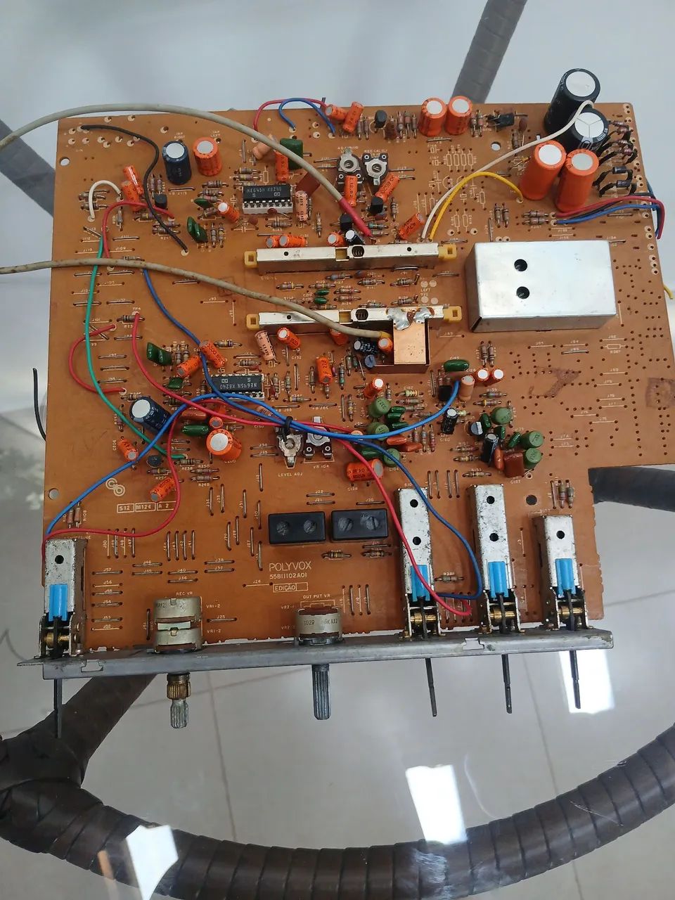 Tape deck Polyvox CP 850 D ( Placa principal ) - Foto 3