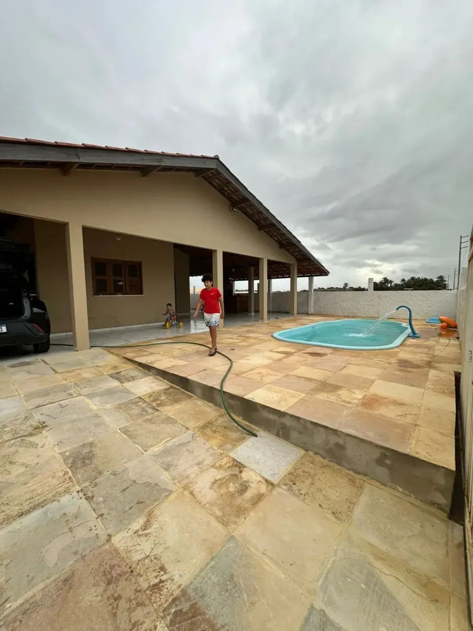 Casa Plana com Piscina 70 metros da Praia 100% Documentada - Foto 5