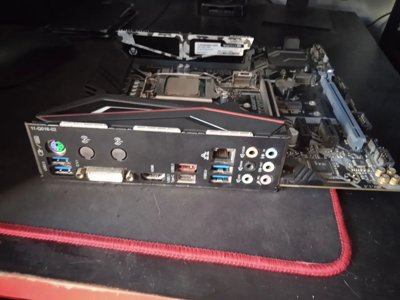 Kit placa mãe , processador e memória ram - Foto 4