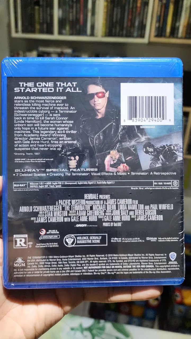 Blu-ray O Exterminador Do Futuro Vejam As Fotos Lacrado - Foto 2