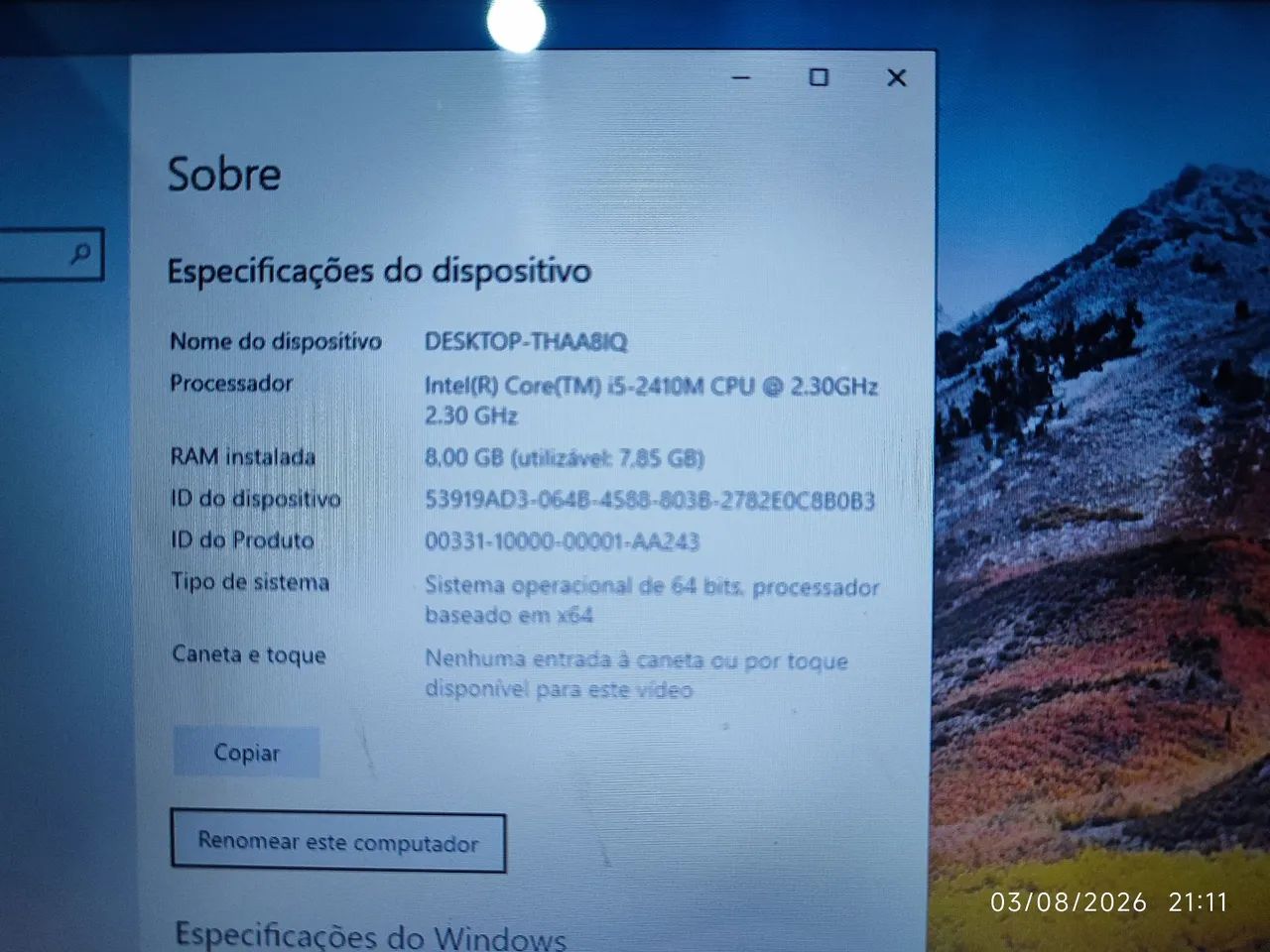 Notebook i5 8GB RAM HD 500 barato - Foto 4