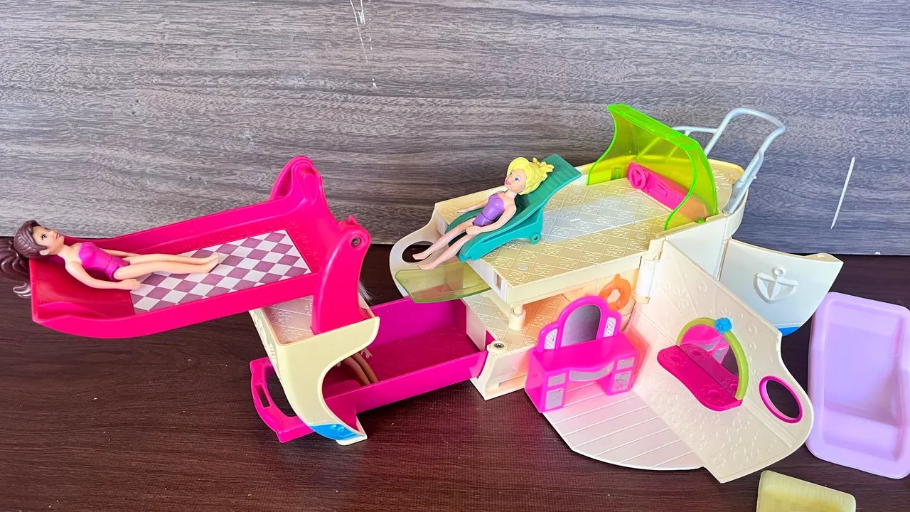 Iate Polly Pocket - usado  - Foto 2
