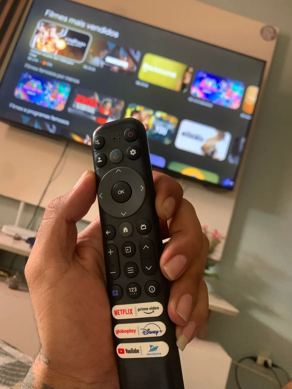 Tv Smart Semp com Google tv nova  - Foto 3