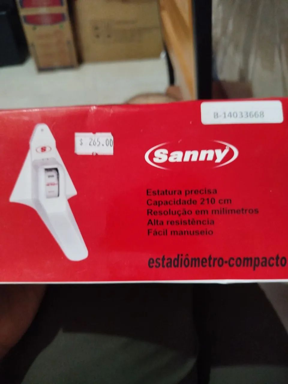 Estadiômetro compacto sanny 