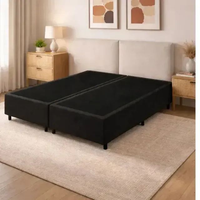 base de cama queen varias cores