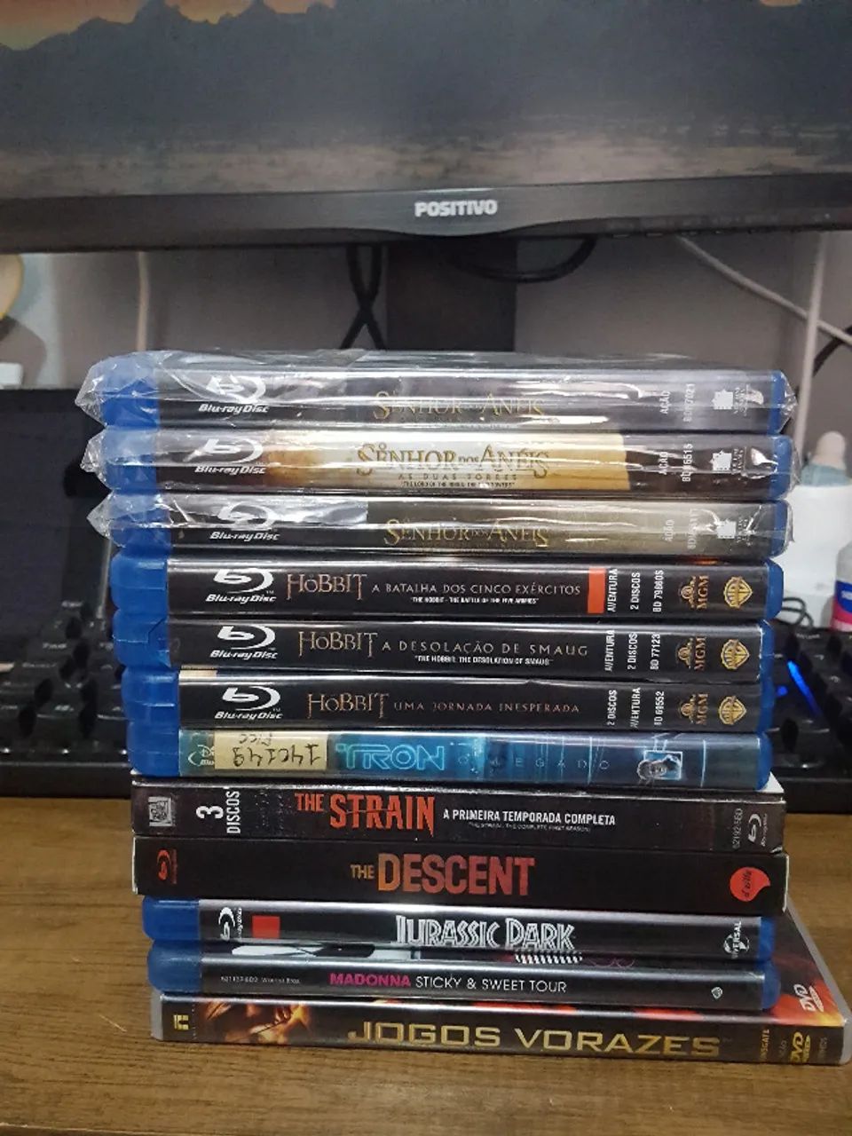Varios filmes em Blu Ray