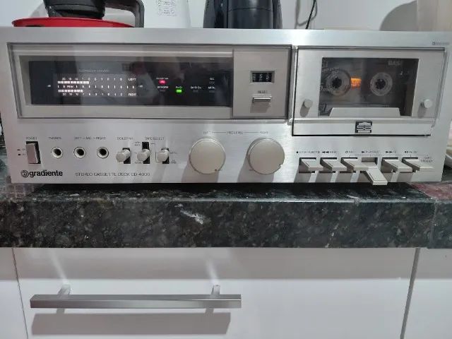 tape deck gradiente cd 4000 em perfeito estado - Foto 2