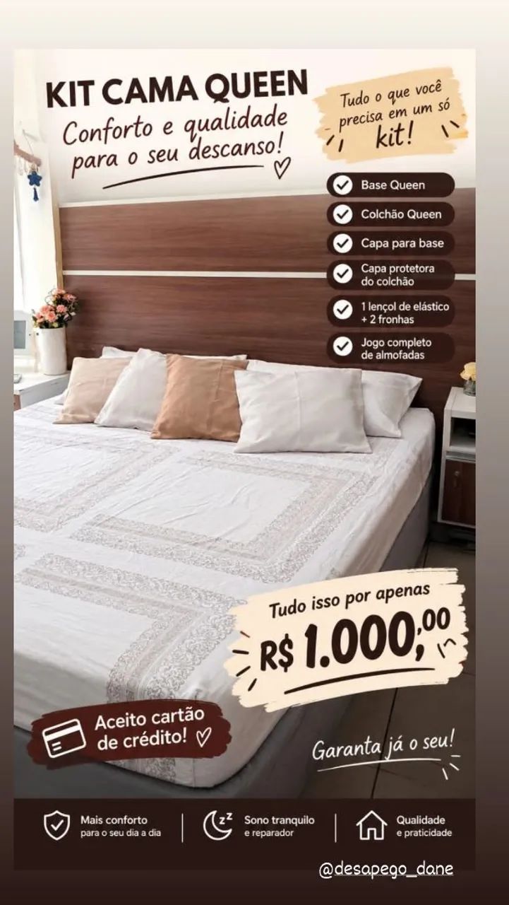 Cama Queen 
