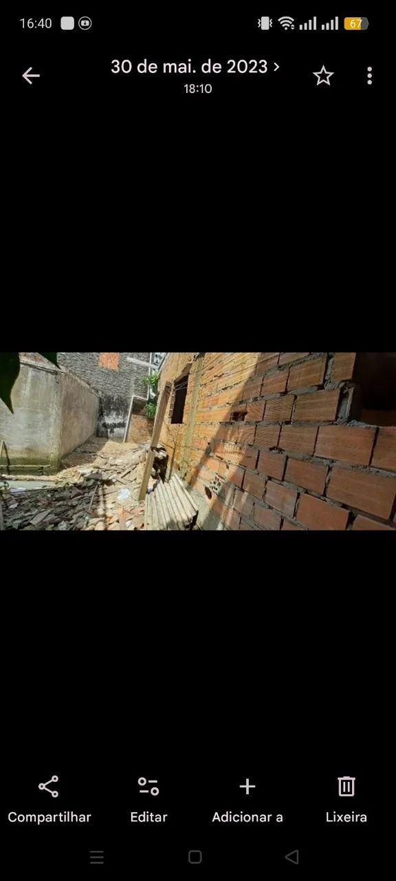 Vende -se terreno com casa em construção  - Foto 5