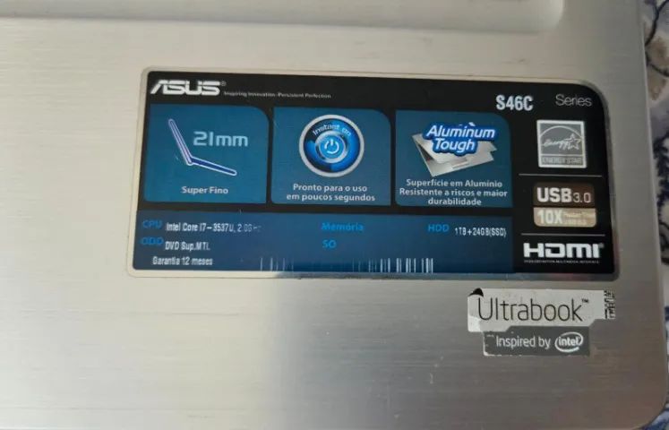 Notebook Asus S46C - Foto 3