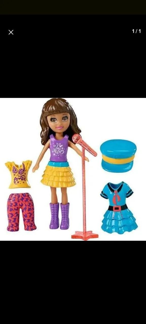 Boneca Polly Pocket - Shani Pop Star