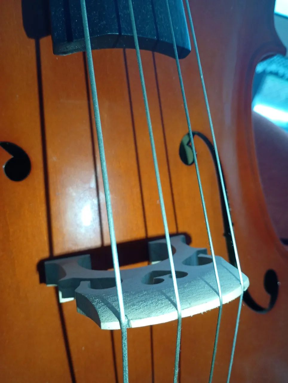 Violoncello 4/4 Dasons - Cordas trocadas - arco novo - Foto 3