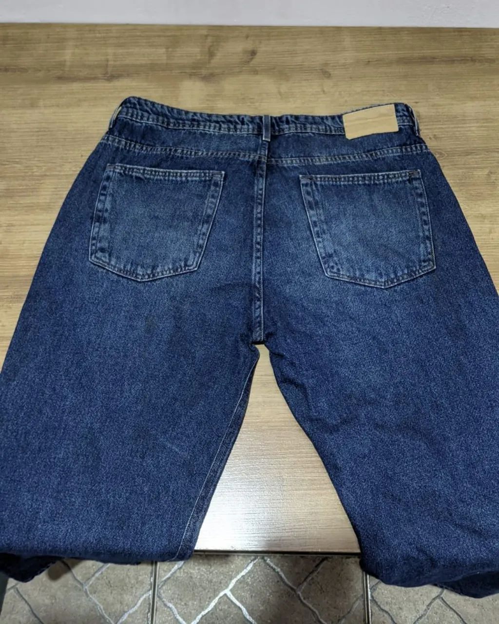 Calça jeans Baggy tamanho 44 CeA - Foto 4