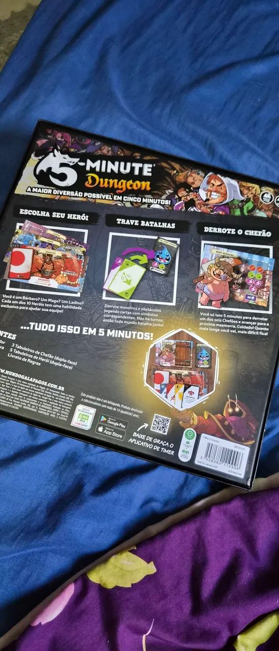 Jogo de tabuleiro 5 minute to dungeon - Foto 2