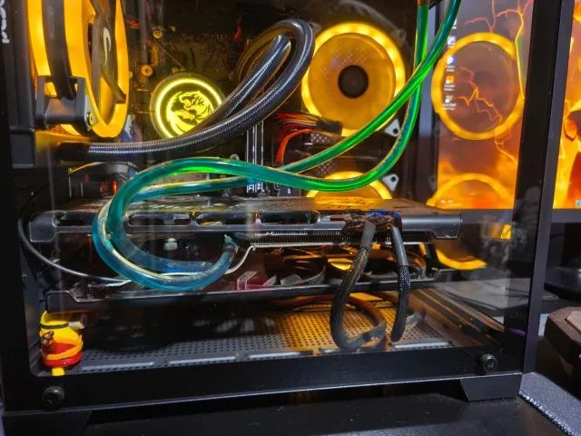 Pc gamer completo com 2 monitores ( avalio troca em celular como parte do pagamento ) - Foto 4