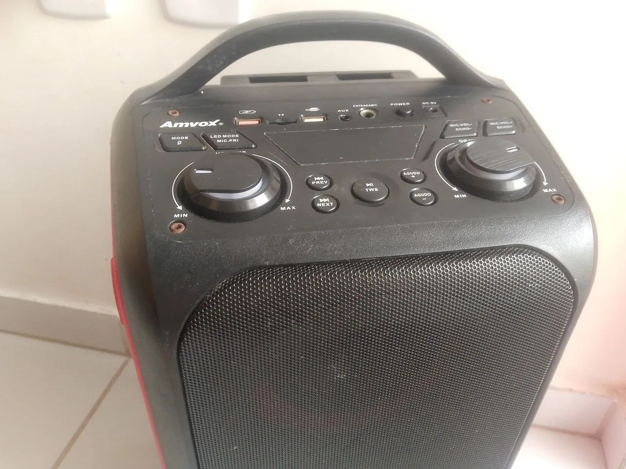Caixa de som portátil amvox - Foto 2
