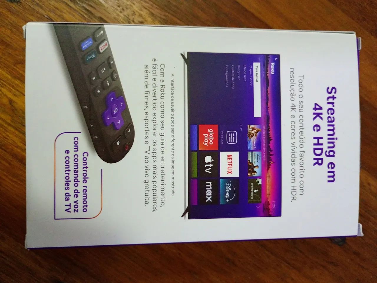 Roku Streaming Stick Plus 4K - NOVO! - Foto 3