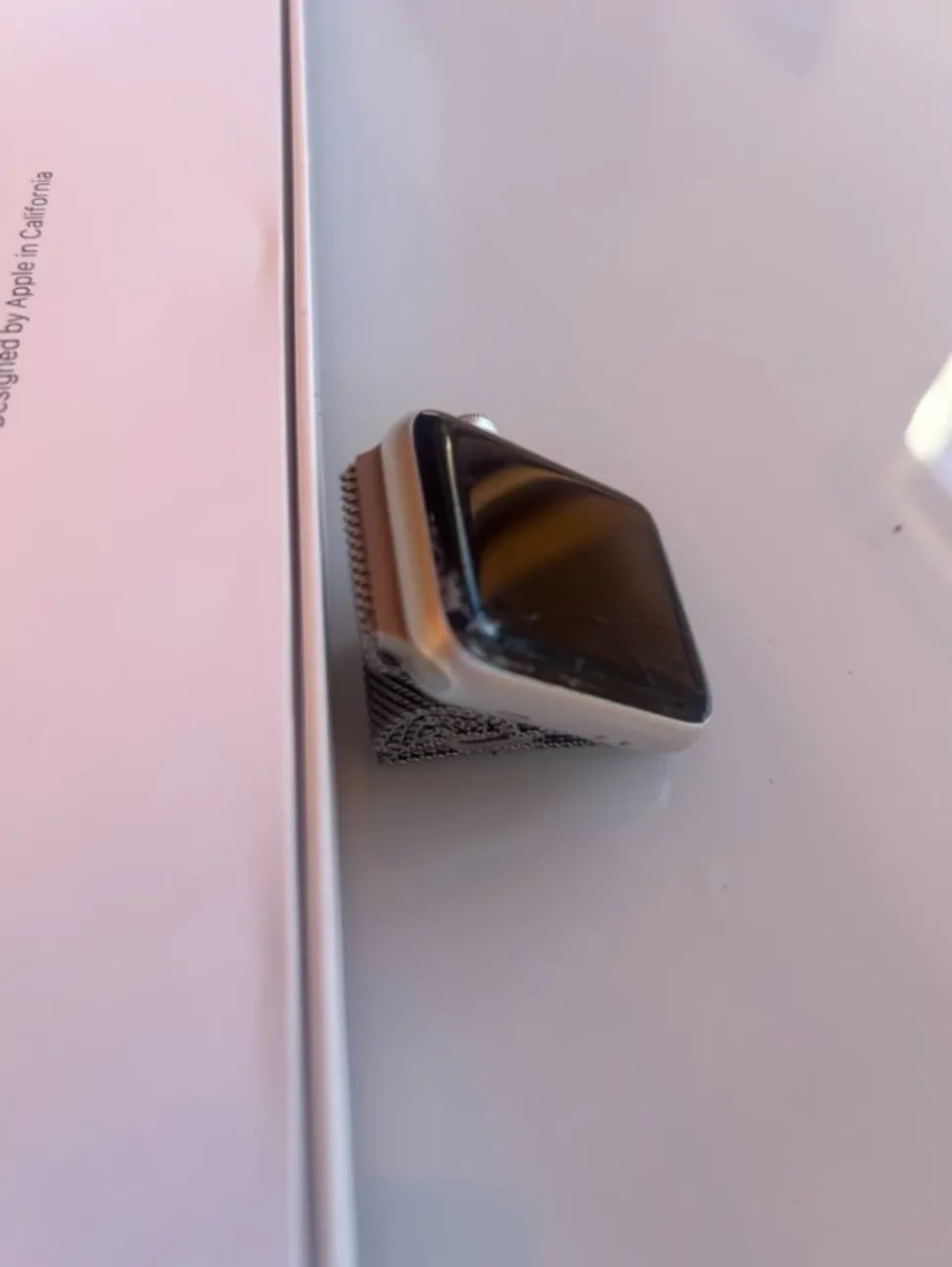 apple serie 3 42 mm - tela quebrada - Foto 4