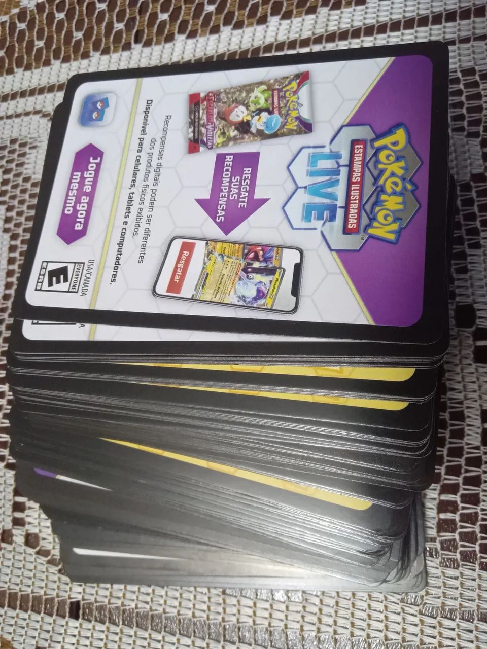123 códigos de cartas Pokémon Tcg das mais variadas coleções  - Foto 2