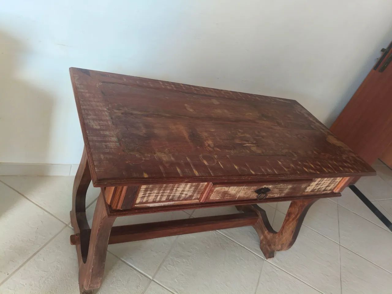Escrivaninha madeira maciça  - Foto 3