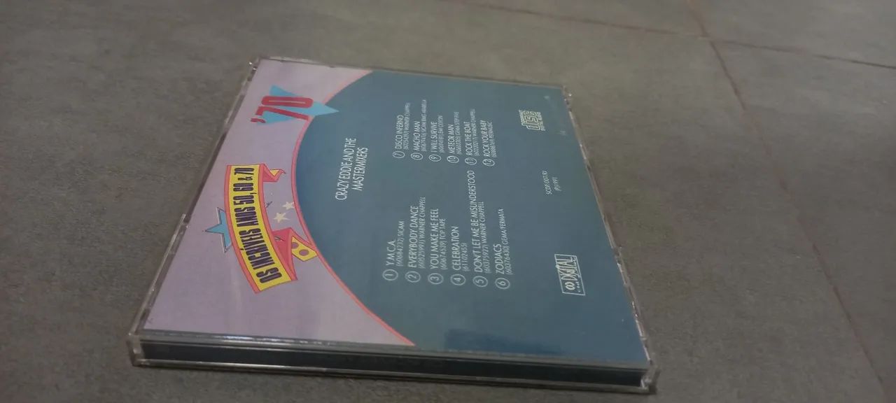 CD Os incríveis anos 50, 60 e 70 original  - Foto 2