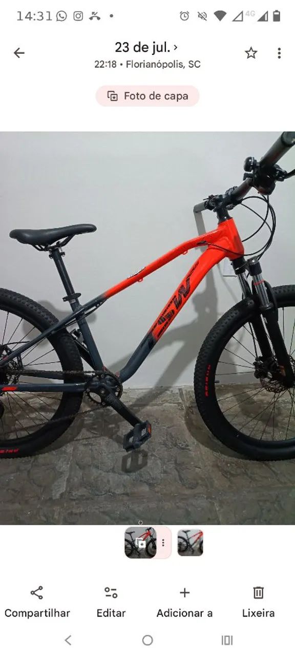Bicicleta Tsw grau estilo vikking  gios  - Foto 5
