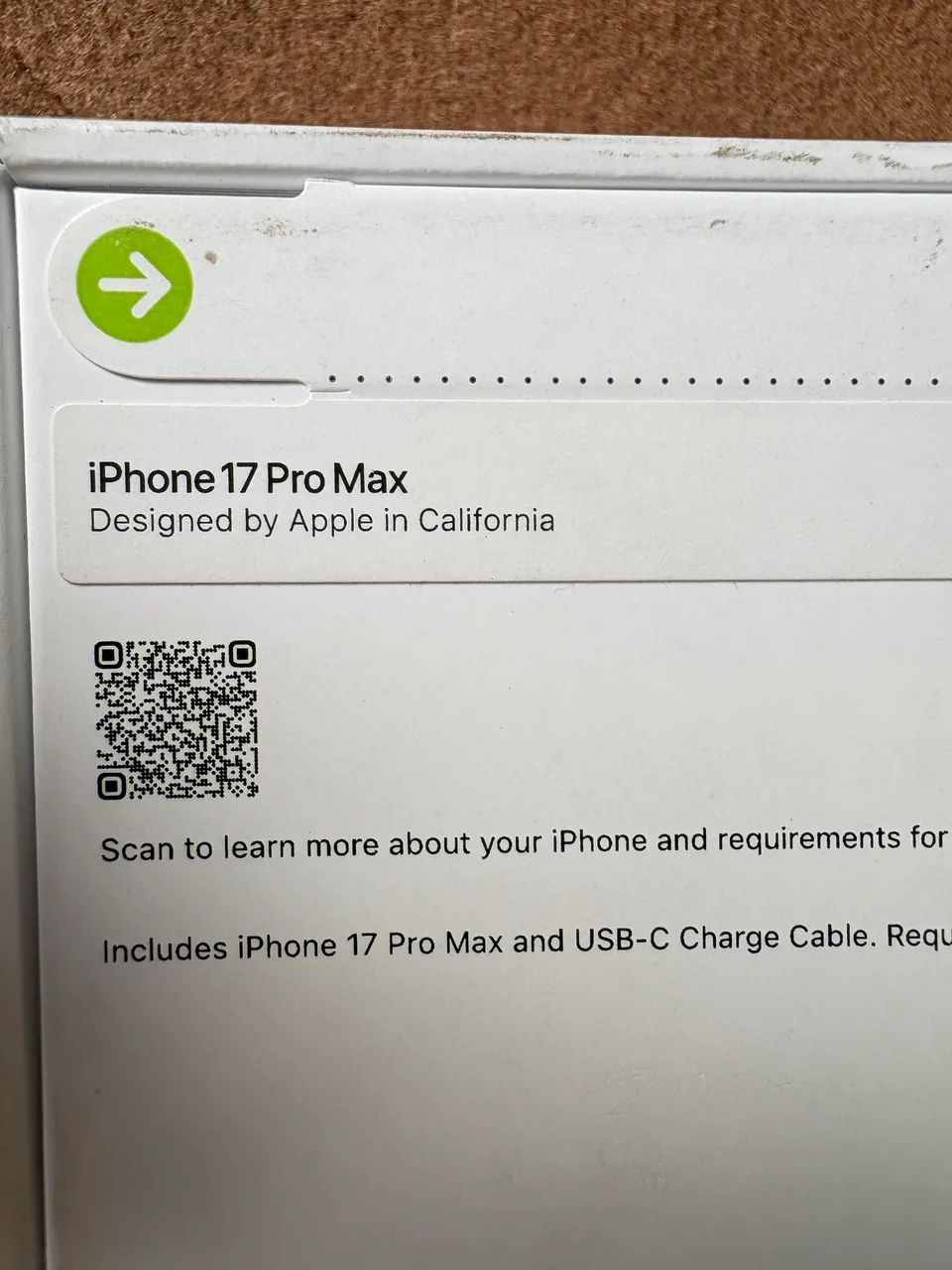 iPhone 17 pro max 256 azul  lacrado 