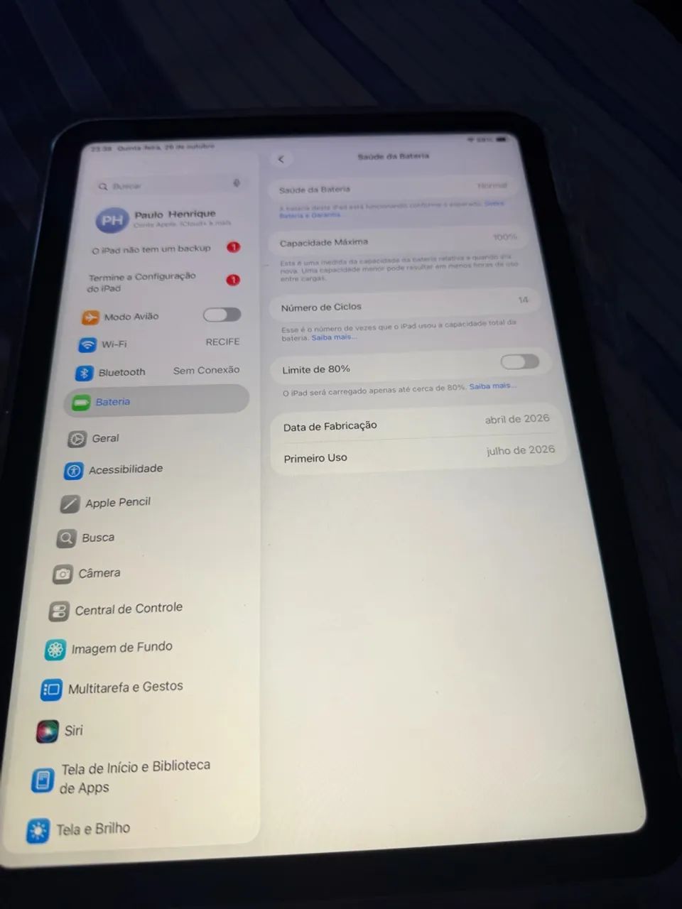 iPad 11º geração a16 128gb  - Foto 5