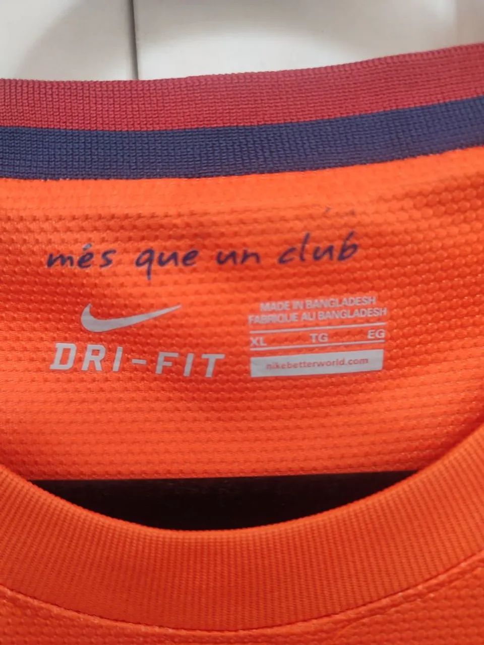 Camisa Barcelona laranja 2012-2013 - Foto 4