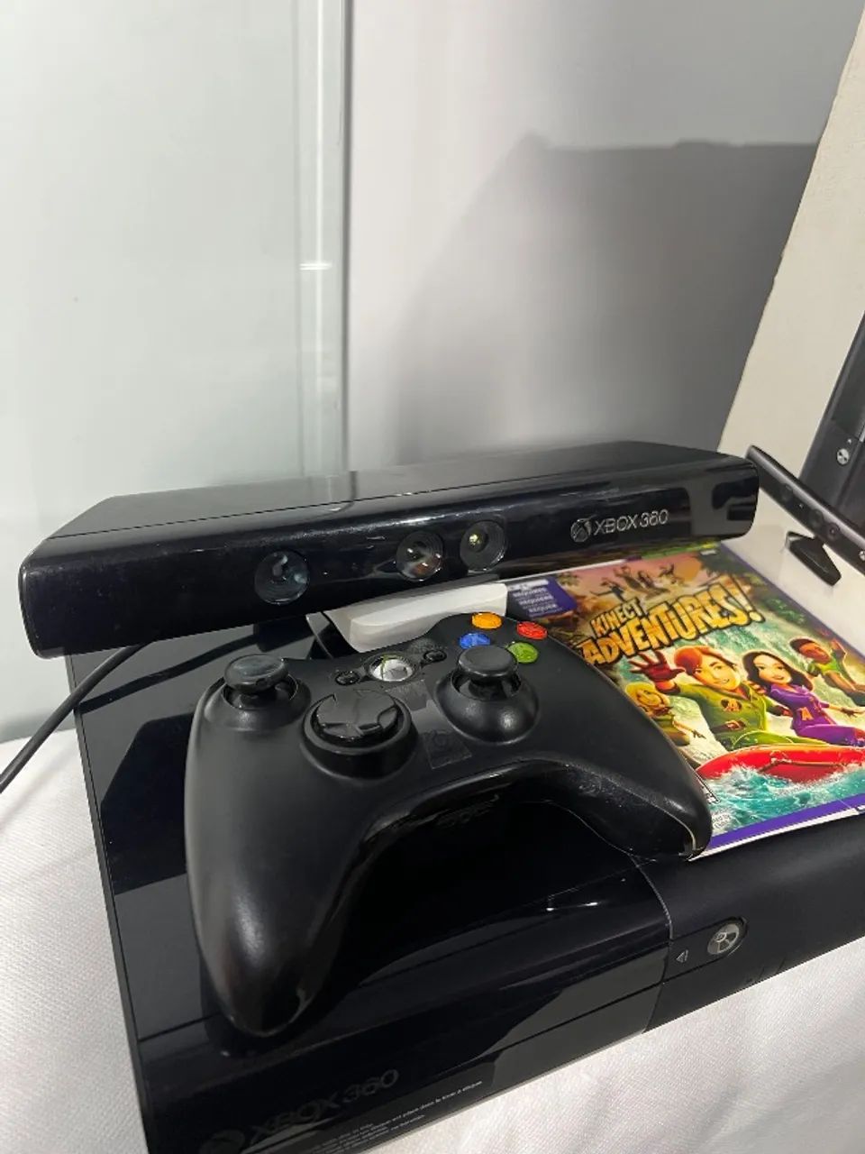 Xbox 360 completo com Kinect + Jogo - Foto 3