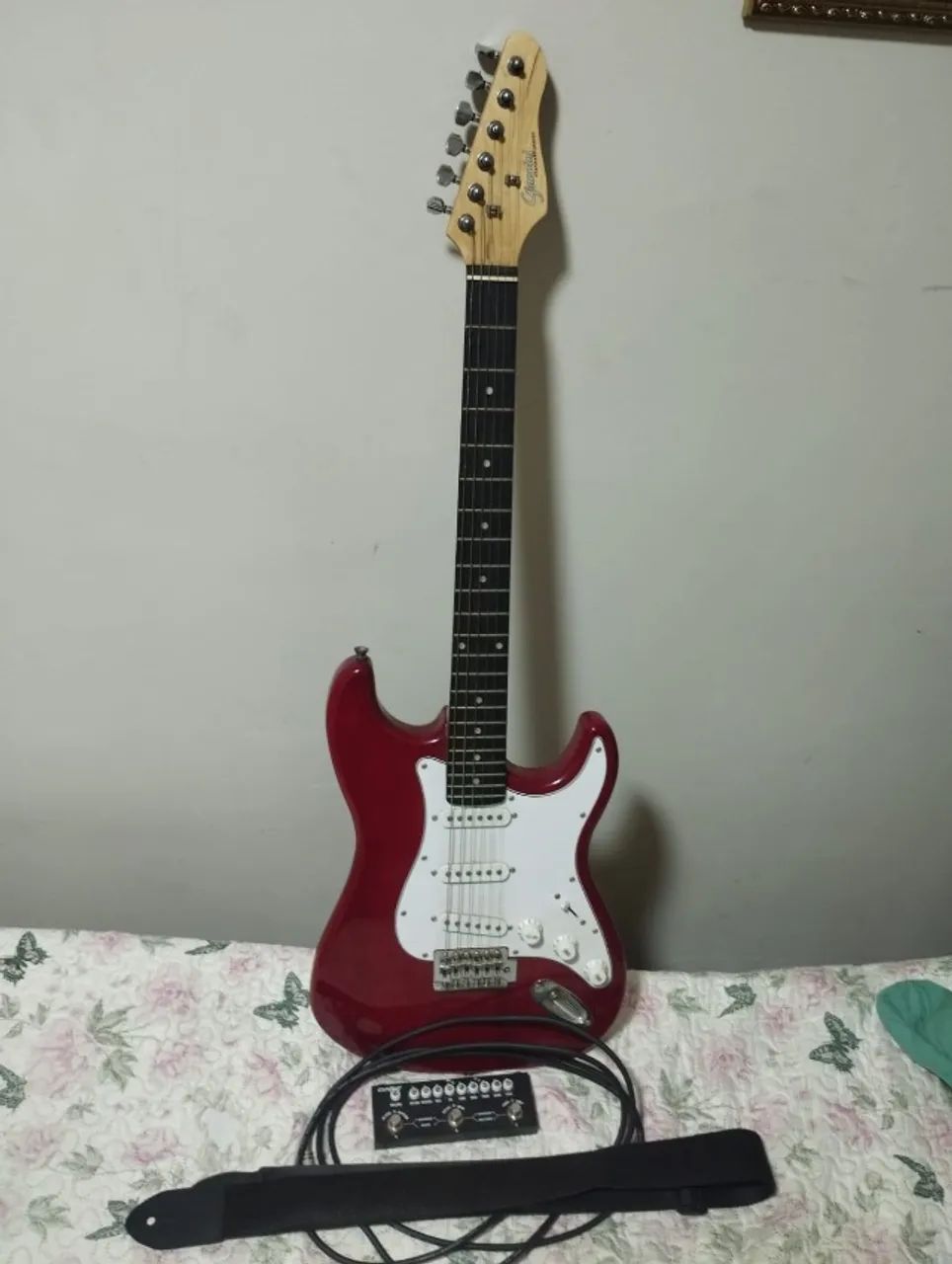 Guitarra Gianinni Start G-100 e Cube baby - Foto 5