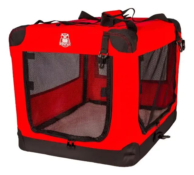 Casinha De Transporte Pet Dobrável Dogfly Carry On 2xg - Foto 2
