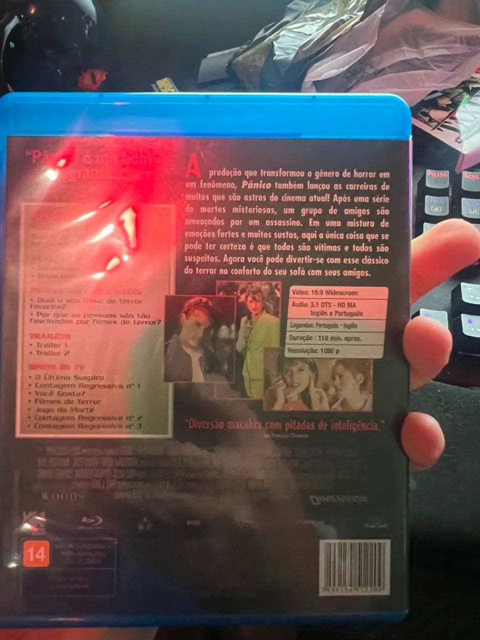 Pânico 1 - Blu ray Original!  - Foto 2