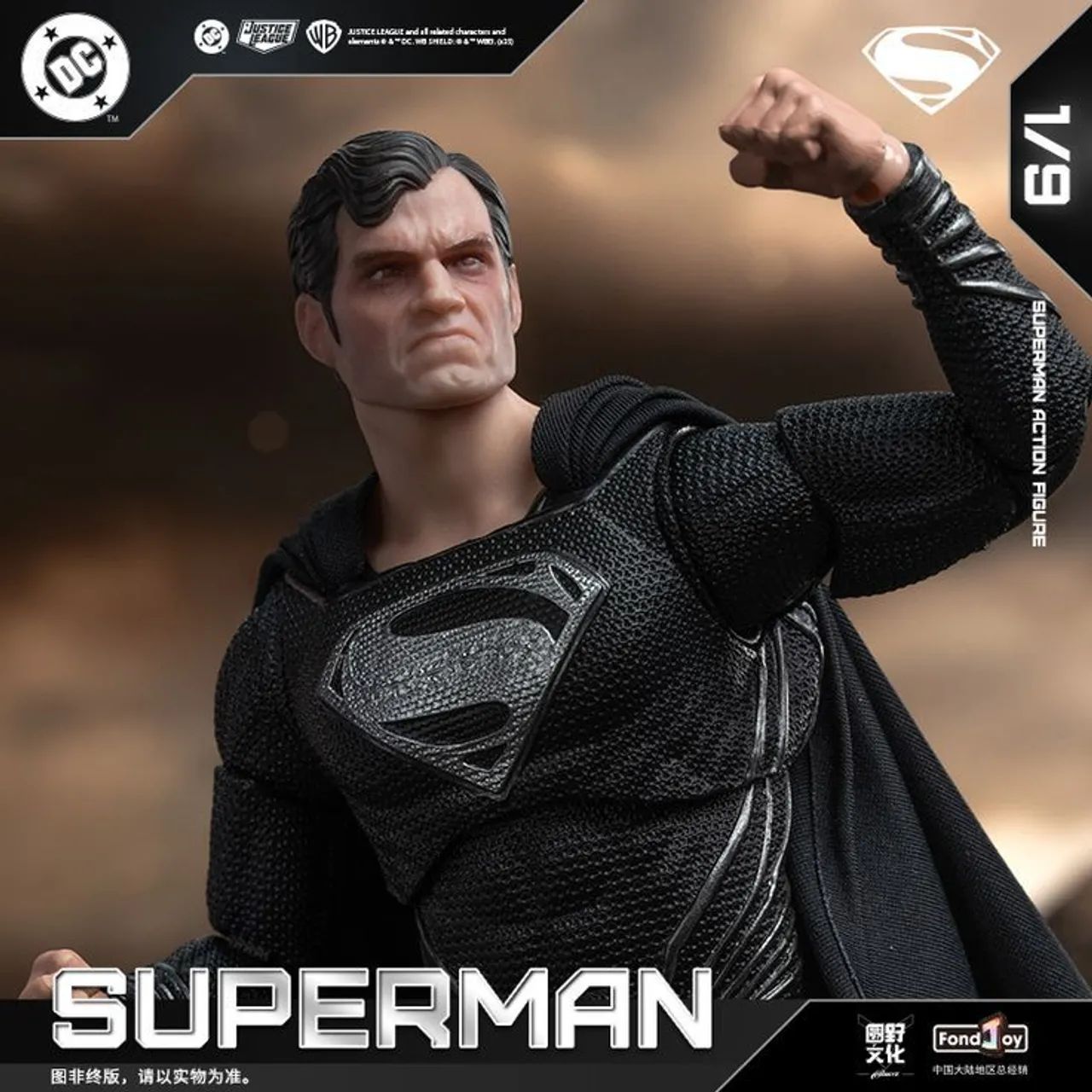 Action Figure Superman de Zack Snyder Lacrado - Original (Fondjoy). - Foto 2