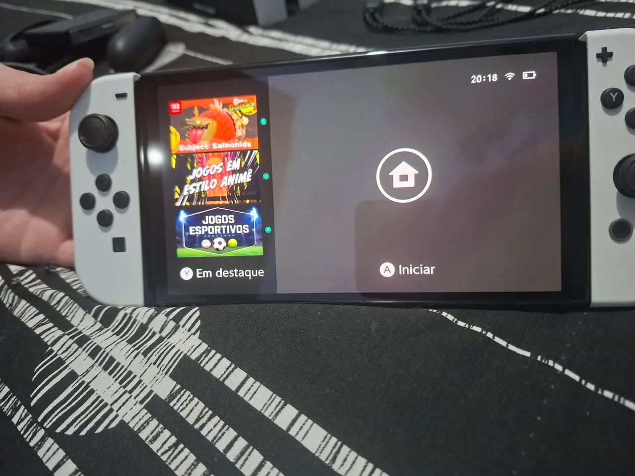 Troco nintendo switch oled por pc - Foto 2