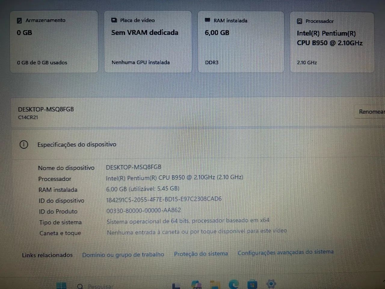 Notebook com Windows 11 - Foto 4