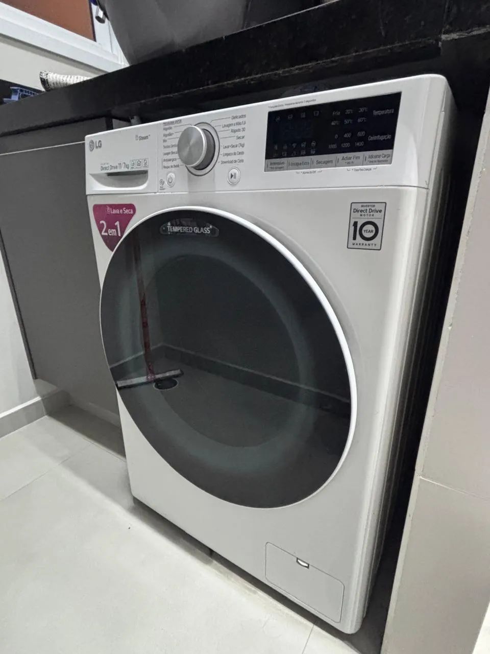 Lava e Seca LG Vivace 11kg AI DD - Branca (Oportunidade/Leia a descrição) - Foto 5