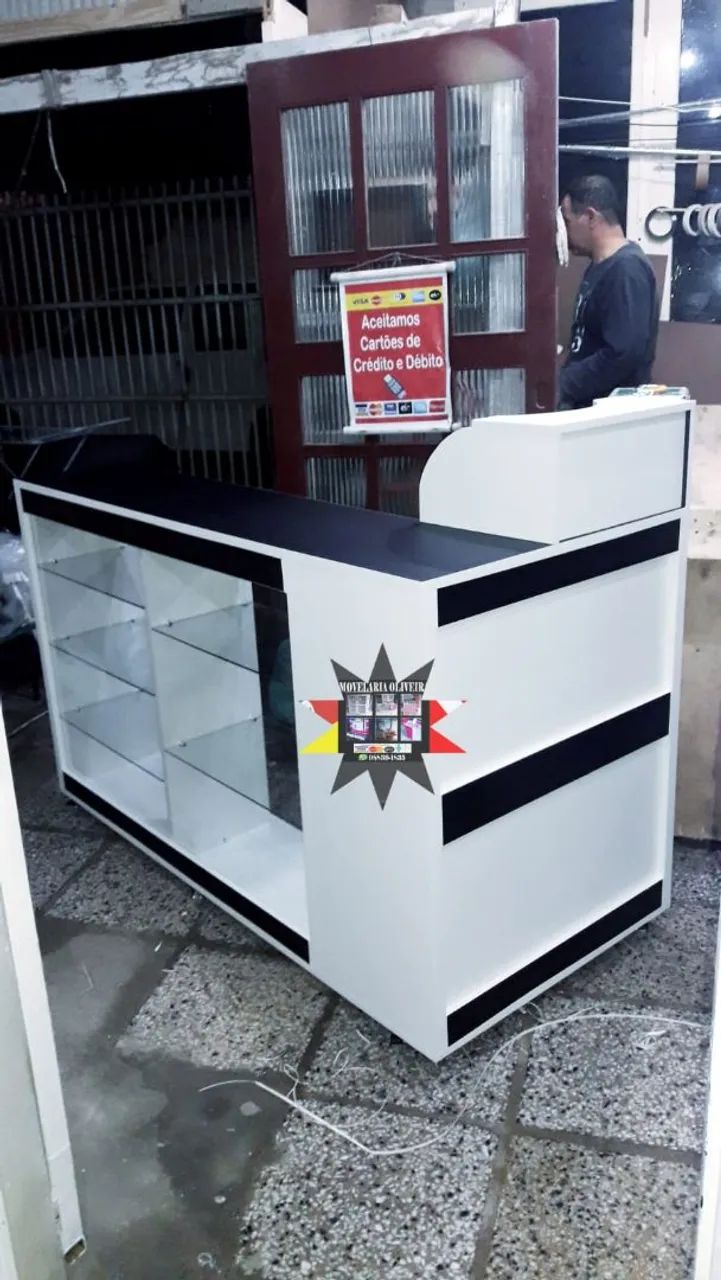 Balcão caixa e vitrine fabricamos diversos modelos e valores  - Foto 2