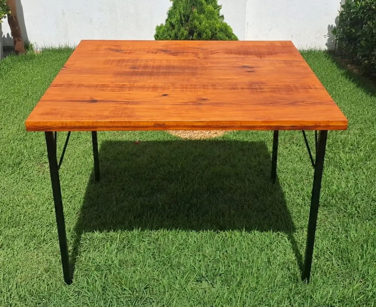 Mesa de Madeira 90x90cm - Nova - Foto 5